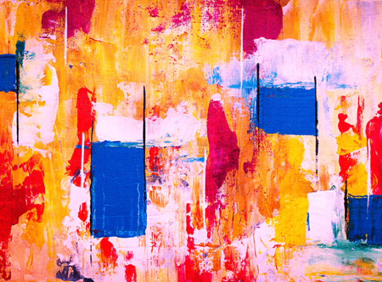 Tableau a Troquer, Echange Peinture d&rsquo;Art Abstrait