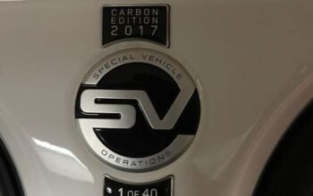 Range rover SVR