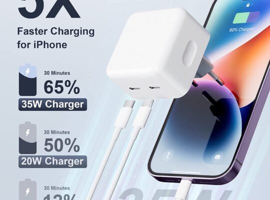 Chargeur Adaptateur iPhone 14 pro 35 W